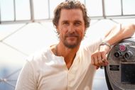 Matthew McConaughey Visits The Empire State Building - Source: Getty